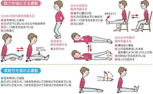 膝関節の痛みでおなやみなら京都中丸整体カイロプラクティックへ（エクササイズやストレッチ指導もさせて頂いております。）